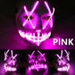 Halloween Led Glowing Full Face Mask