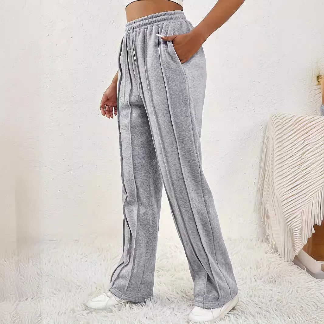 Sweatpants Women's High Waist Wide Leg Loose