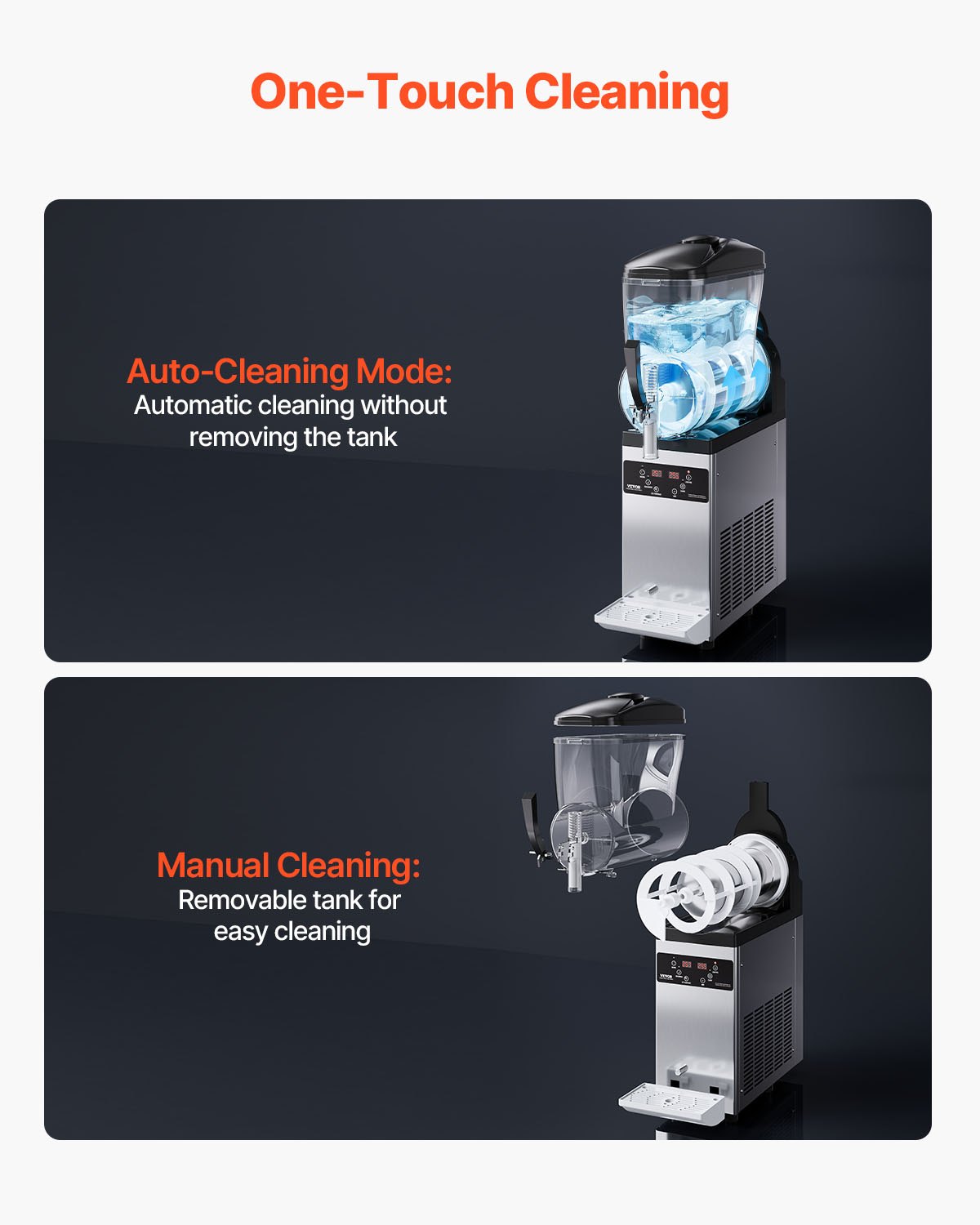 12L Commercial Slushy Machine Margarita Smoothie Frozening Drink Slushie Maker
