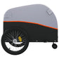 Heavy-Duty Bike Trailer in Black & Orange - Holds Up to 44.91 KG, Durable Iron Construction for Outdoor Adventures