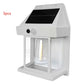 Outdoor Solar  Waterproof Tungsten Induction Garden Wall Lamp