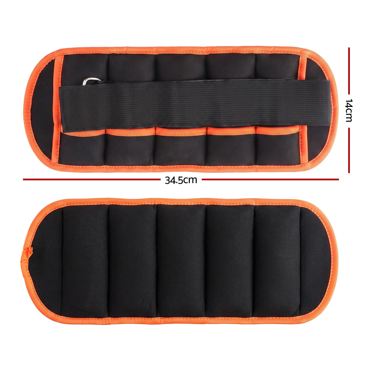 Adjustable Ankle and Wrist Weights – 1 Pair (0.9–4.55kg)