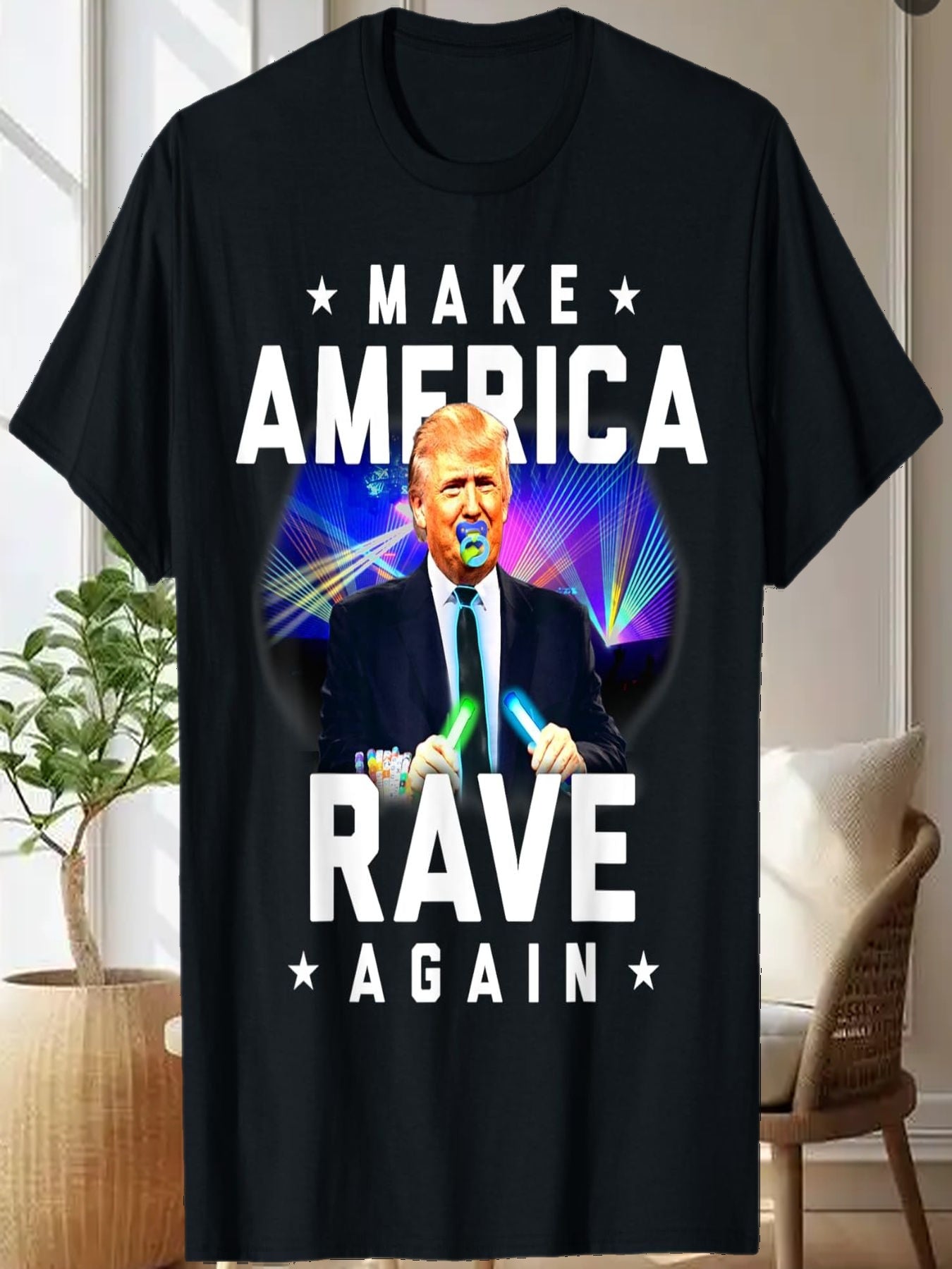 Funny Trump EDM Festival T-Shirt