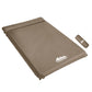 Self Inflating Mattress 10CM Camping Sleeping Mat Air Double Coffee