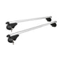 Universal Car Roof Racks Pod Cross Bars Aluminium Adjustable 123cm Sliver