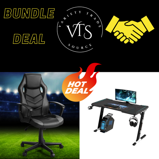 Gaming Bundle 🤝 - Gaming Desk Plus Gaming Chair
