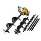 Post Hole Digger Petrol Motor Drill Extension Auger Bits Kits