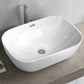 Bathroom Basin Ceramic Vanity Sink Hand Wash Bowl 46x33cm