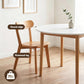5 Piece Round Dining Table and Chair Set – 108cm, White
