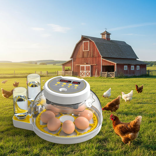 Automatic 8 / 18 Egg Incubator - Electrical Turning Chicken Quail Duck Hatching