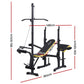 14-in-1 Adjustable Multi-Station Weight Bench – Home Gym