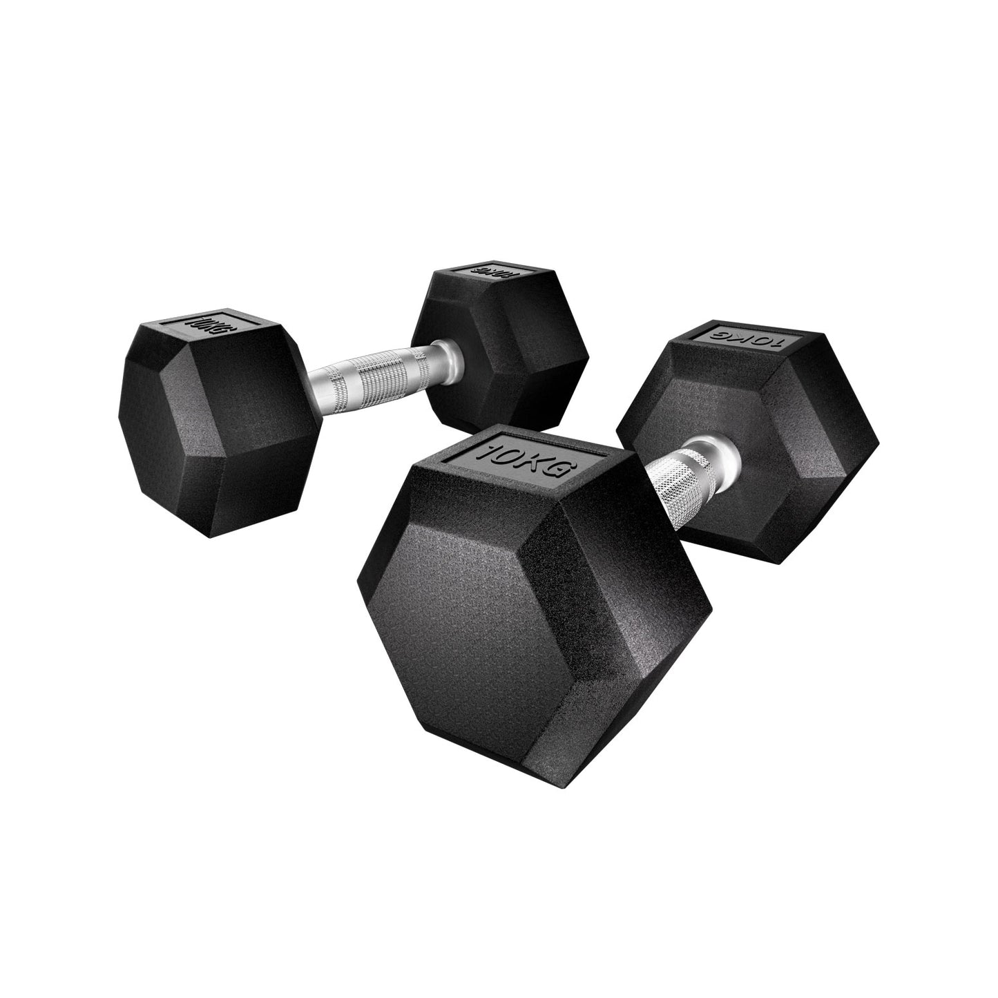 20kg Hex Dumbbells Set Dumbbells Weights Lifting Bench Gym Workout 2x10kg