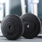 30kg Barbell Weight Plates Standard Home Gym Press Fitness Exercise