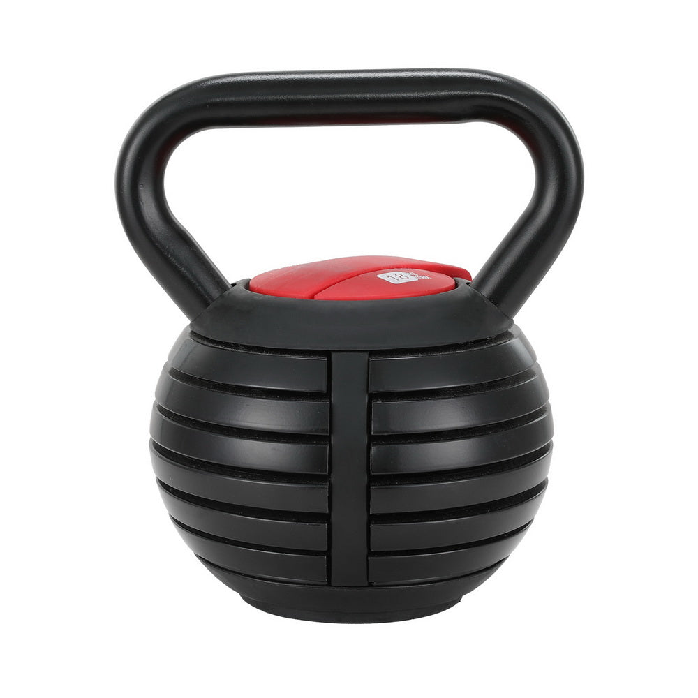 18kg Adjustable Kettlebell Set Portable Kettle Bell Weight Dumbbells 10lbs 40lbs