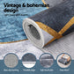 200x290cm Washable Geometric Floor Rug – Large Area Rug