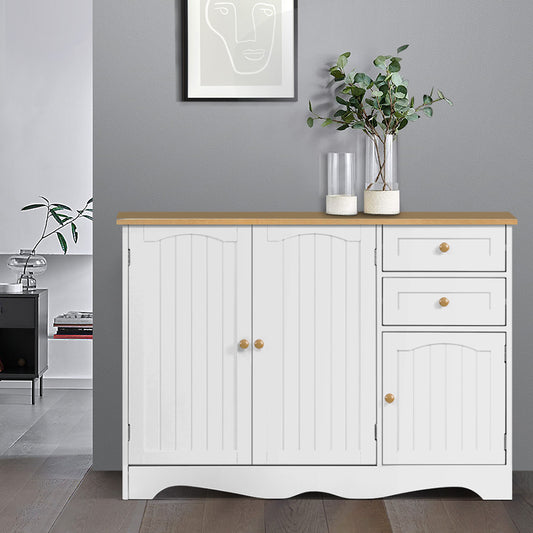 Buffet Sideboard 3 Doors - BERNE White