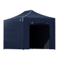 Gazebo 3x4.5 Pop Up Marquee Folding Tent Wedding Gazebos Camping Outdoor Shade Canopy Navy
