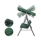 Outdoor Swing Chair Garden Bench Furniture Canopy 3 Seater Green