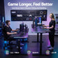 140cm Electric Standing Desk – Height Adjustable Gaming Desk