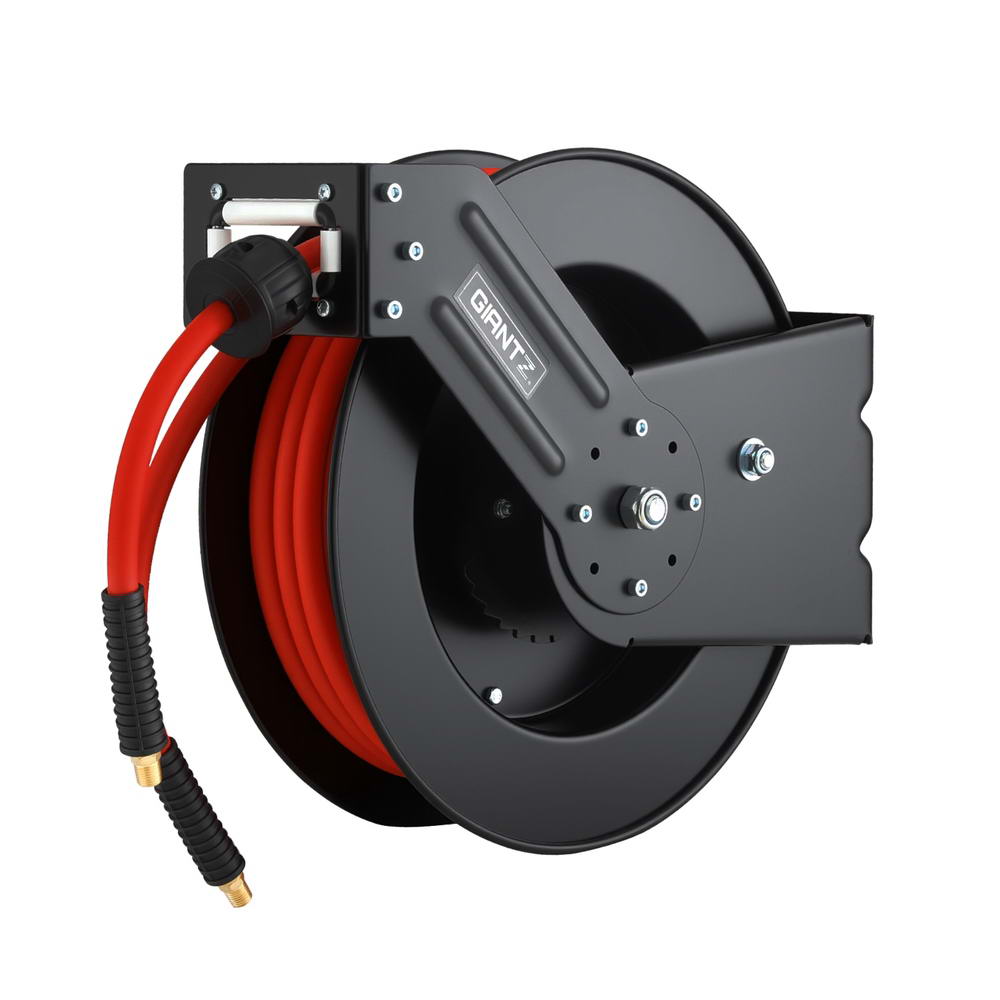 3/8 Inch x 15m Retractable Air Hose Reel – 300PSI