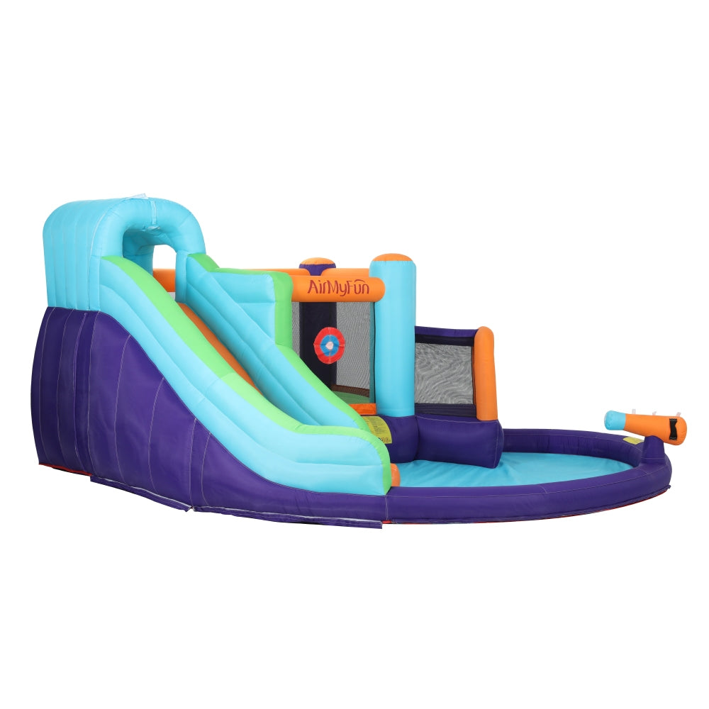 Inflatable Water Slide Kids Jumping Castle Trampoline Outdoor