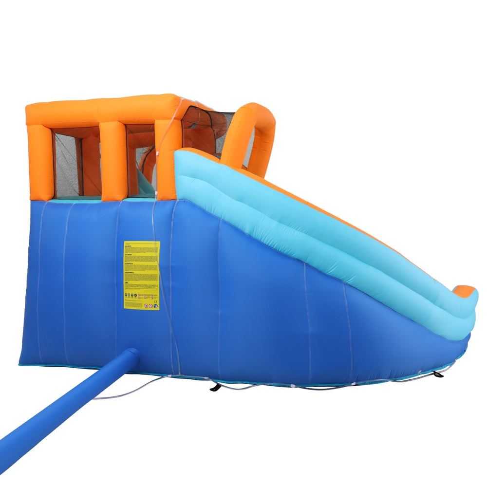 Kids Inflatable Pool Water Double Slide Park Jumping Castle 465X390CM