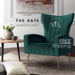 THE KATE - Armchair Green Velvet