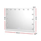 Bluetooth Makeup Mirror 80x58cm Hollywood Vanity with LED Light Wall