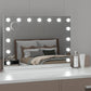 Bluetooth Makeup Mirror 80x58cm Hollywood Vanity with LED Light Wall