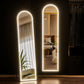 160cm Full Length LED Floor Mirror – Arch Dressing Mirror