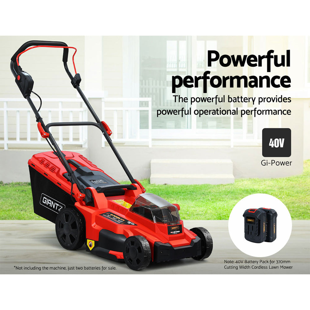 Lawn Mower 40V Battery Only Cordless 20V x2 Fits LI37