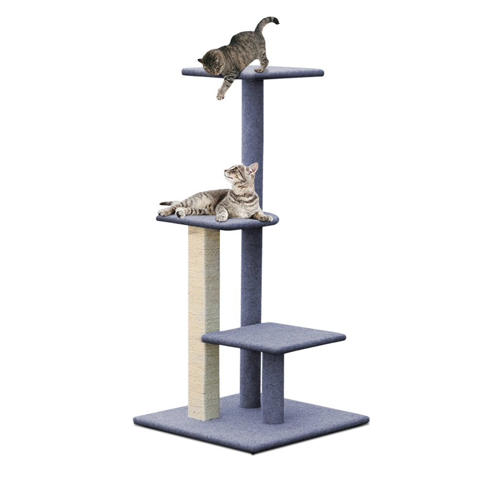 124cm Cat Tree Scratching Post Tower with Condo