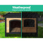 Dog Kennel Extra Large Wooden Outdoor Indoor Puppy Pet House Cabin Crate Weatherproof