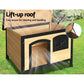 Dog Kennel Extra Large Wooden Outdoor Indoor Puppy Pet House Cabin Crate Weatherproof