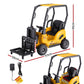Kids Electric Ride On Forklift Loader – 12V Yellow with Remote