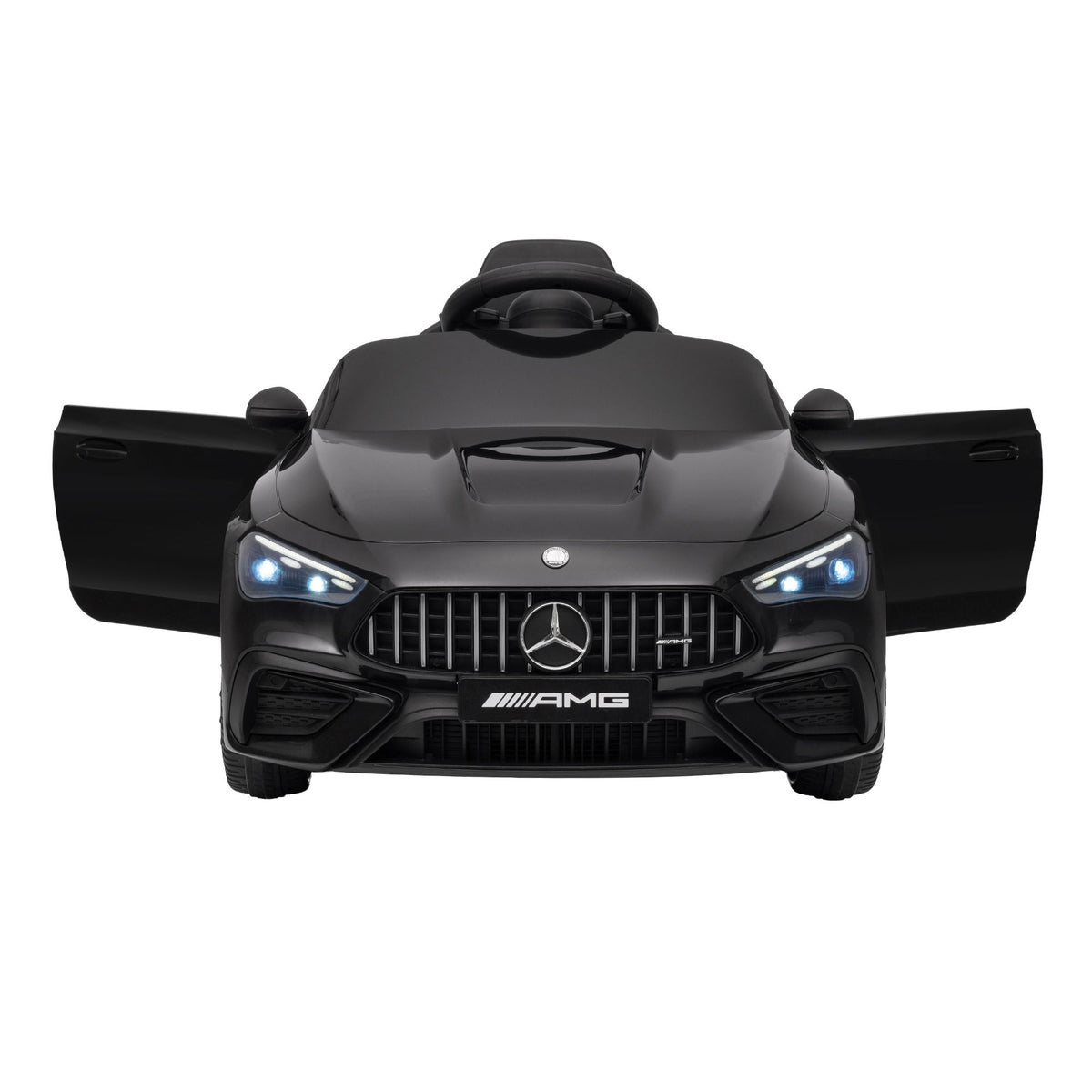 Kids Electric Ride On Car – Mercedes-Benz AMG C63 12V, Black