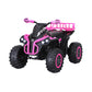 THE CHERRY - Kids Ride On Car ATV Quad Motorbike Storage Rack Electric Toys 12V Pink