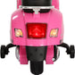 Kids Electric Ride On Car Motorcycle Motorbike Vespa Licensed GTS Pink