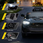 Kids 12V Ride On Sports Car – Ford, Remote Control, Black