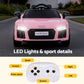 Kids Electric Ride On Car – Audi R8 12V, Pink