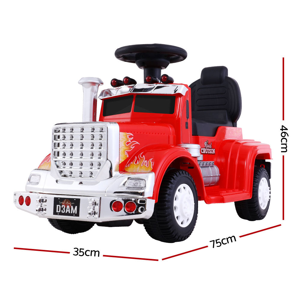 Kids Electric Ride On Car Truck Motorcycle Motorbike Toy Cars 6V Red