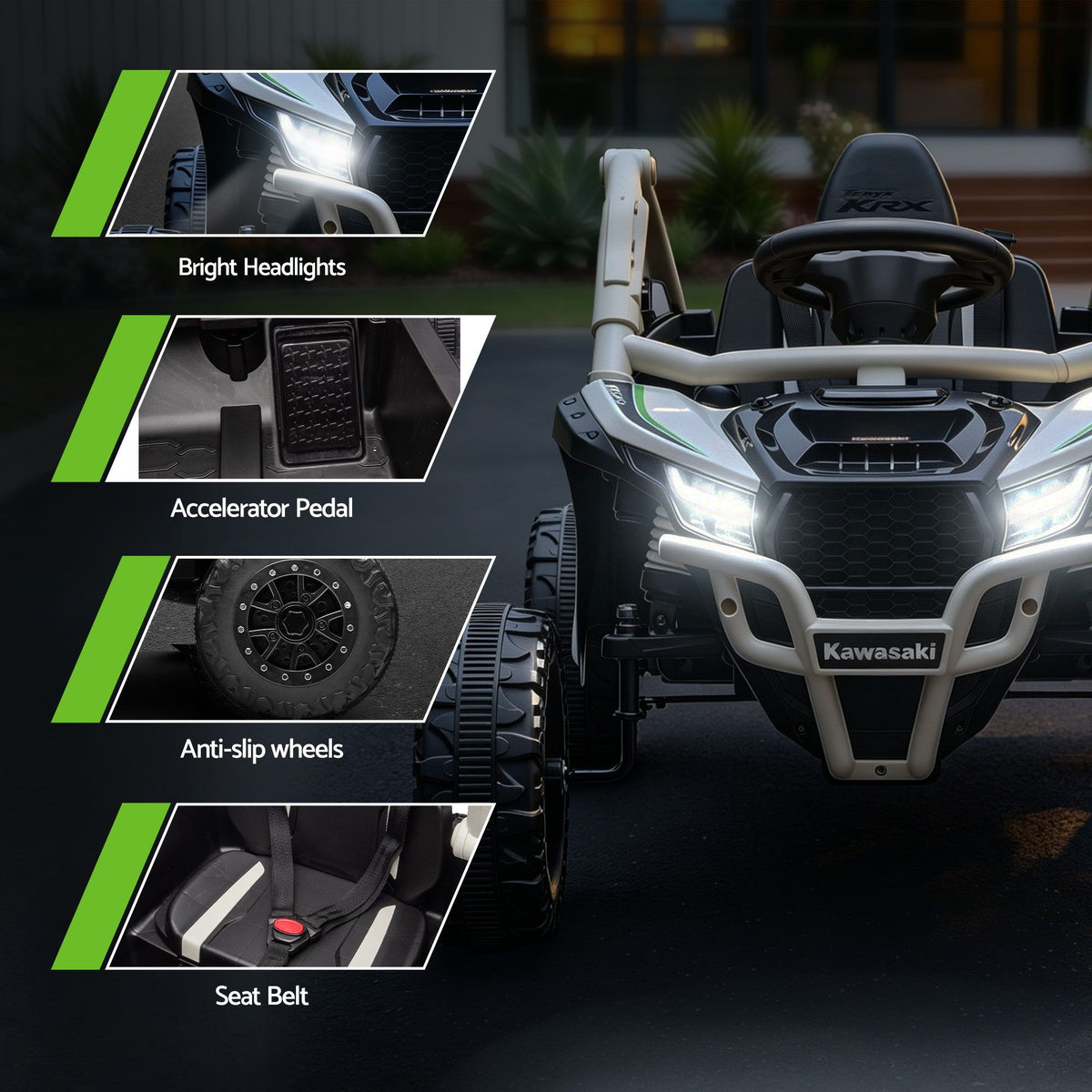 Kids Off-Road Electric Ride On Car – Remote Control and Music