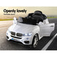 Kids Electric Ride On Car SUV BMW-Inspired X5 Toy Cars Remote 6V White