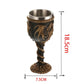 Viking Wood Style Beer Mug Simulation Wooden Barrel Beer Cup Double Wall Drinking Mug Metal Insulated 1PCS Bar Drinking