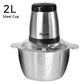 Stainless Steel 2Speeds Electric Chopper Meat Grinder Mincer Food Processor Slicer Vegetable Food Chopper Meat Slicer Machine