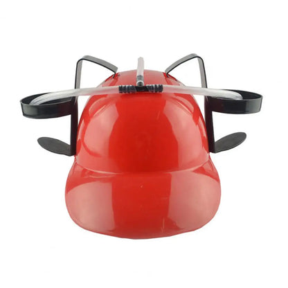 Good Beverage Helmet Practical Non-slip Durable Novelty Beer Hat Drinking Holder  Drinks Helmet