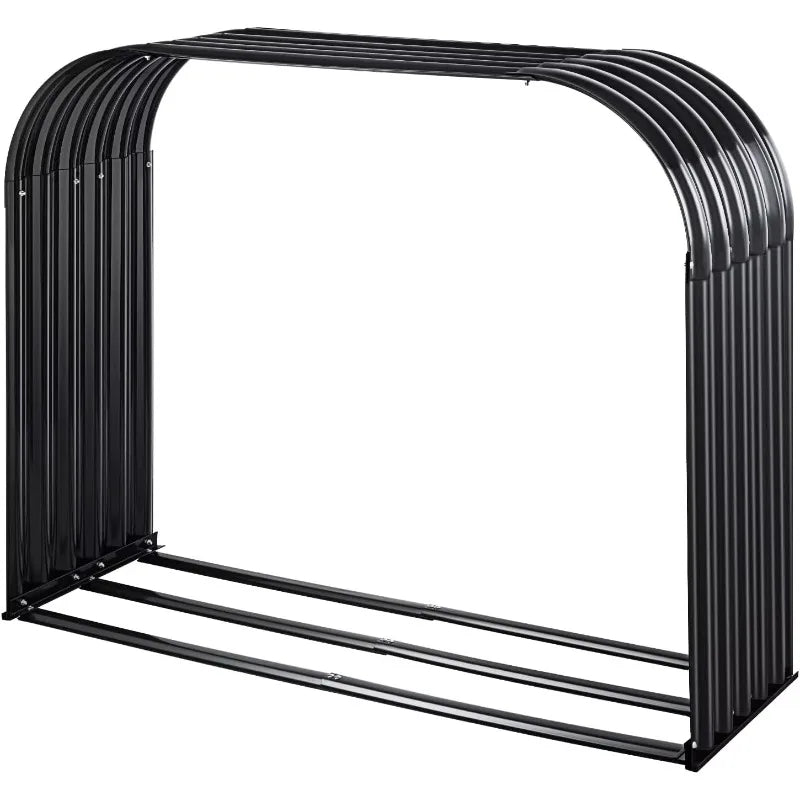 Newly Launched Heavy-Duty Metal Wood Storage Shed Indoor Outdoor Use Iron Rack for Logs Fireplace Fire Stacking Racks Shelves