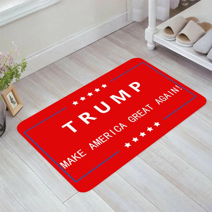 MAKE AMERICA GREAT AGAIN Donald Trump Floor Mat Kitchen Rug Aesthetic Room Decoration Rugs Doormat Entrance Door Balcony Carpets