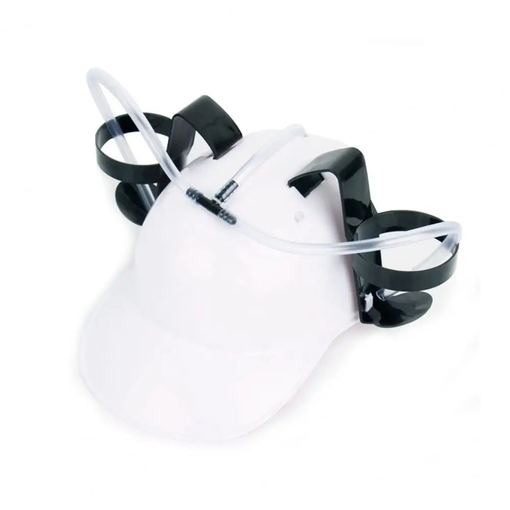 Good Beverage Helmet Practical Non-slip Durable Novelty Beer Hat Drinking Holder  Drinks Helmet
