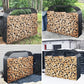 Newly Launched Heavy-Duty Metal Wood Storage Shed Indoor Outdoor Use Iron Rack for Logs Fireplace Fire Stacking Racks Shelves